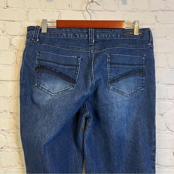 Baccini Dark Wash Skinny Jeans size 10 - Picture 7 of 9